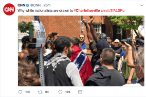 CNN Tweet: Why white nationalists are drawn to #Charlottesville