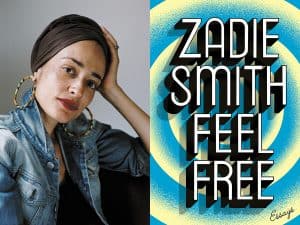 Zadie Smith headstand cover of Feel Free