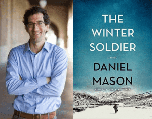 The Winter Soldier book cover and author Daniel Mason headshot