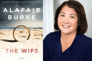 Alafair Burke headshot and cover of the The Wife