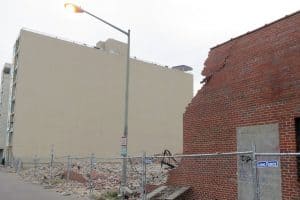 photo of crumbling buildings