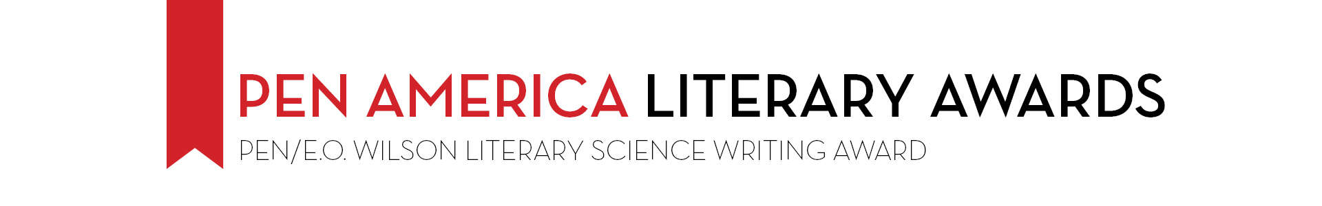 PEN America Literary Awards PEN/E.O. Wilson Literary Science Writing Award