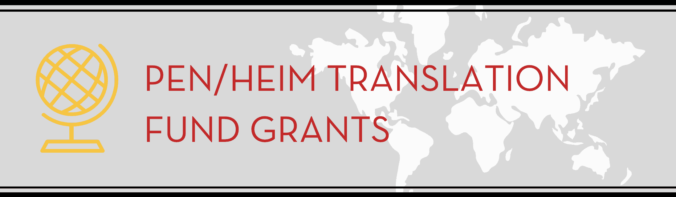 PEN/Heim Translation Fund Grants