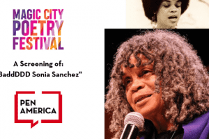 Magic City Poetry Festival: Screening of BaddDDD Sonia Sanchez Header