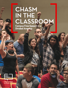 Chasm In The Classroom report cover