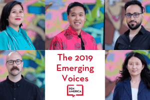 headshots of the 2019 Emerging Voices Fellows