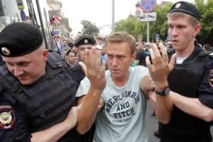 Ivan Golunov being detained
