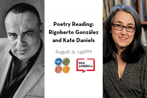 AJC-Decatur Festival 2019 Poetry Reading Rigoberto González and Kate Daniels