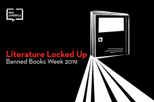 Literature Locked Up Banned Books Week 2019 image