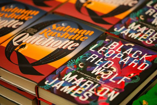 Salman Rushdie and Marlon James's books