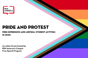 Pride and Protest: Free Speech and LGBTQIA+ Student Activism in 2020