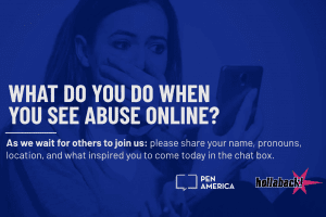 What Do You Do When You See Abuse Online?