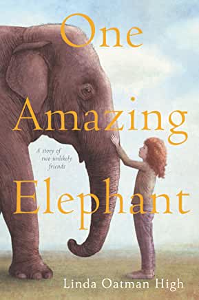 Linda Oatman Highly - One Amazing Elephant book cover