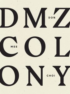 Don Mee Choi - DMZ Colony book cover