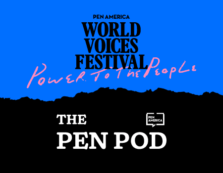 Pen Pod World Voices Festival Graphic