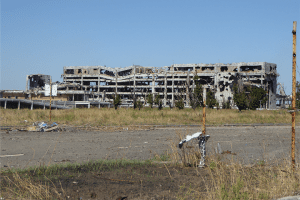 Ruins of Donetsk Airport