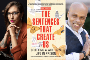 Meissner and Rodriguez Headshot and Sentences That Create Us Book Cover
