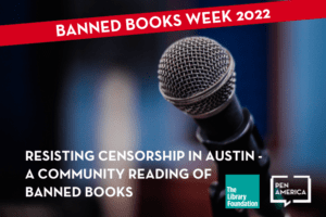 Resisting Censorship - A Community Reading of Banned Books
