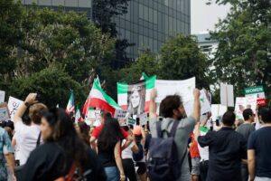 California march in solidarity with protests in Iran