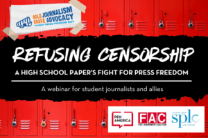 Refusing Censorship: A High School Paper's Fight for Press Freedom