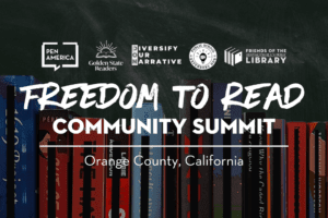 Freedom to Read Community Summit Orange County