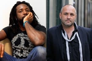 Marlon James and Colum McCann headshots