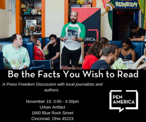 Be the Facts You Wish to Read event graphic