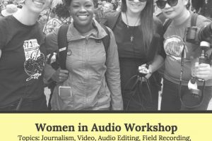 Women in Audio Workshop event graphic