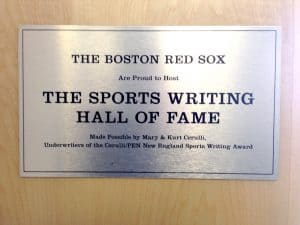 Cerulli Award Sports Writing 3 Red Sox