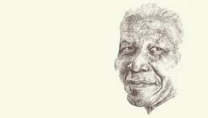 Illustration of Nelson Mandela