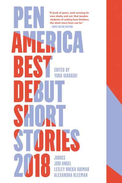 2018 Best Debut Short Stories anthology cover