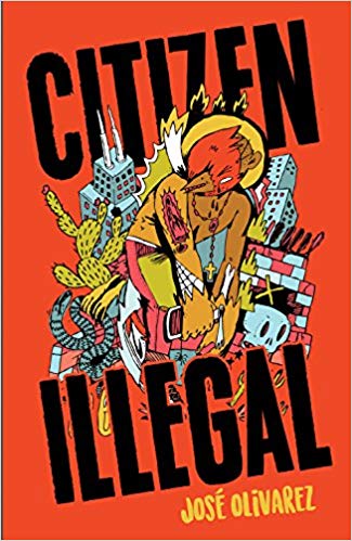 book cover for citizen illegal by jose olivarez