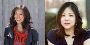 headshots of Lisa Ko and Nicole Chung