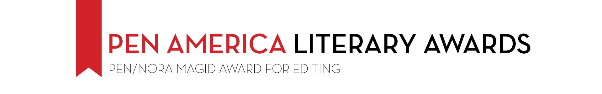 PEN America Literary Awards PEN/Magid Award for Editing
