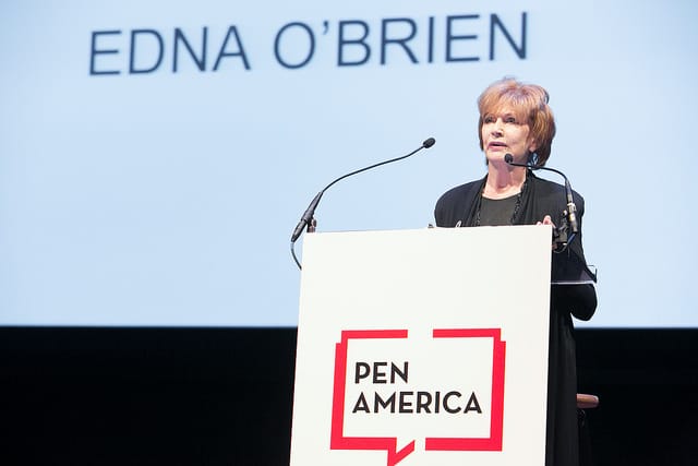 Edna O'Brien at the 2018 Literary Awards Ceremony