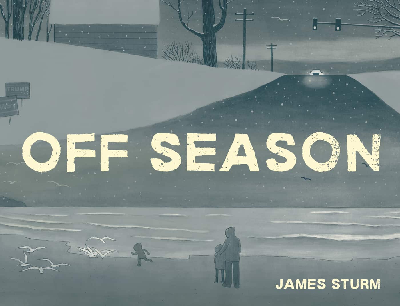 title panel from Off Season by James Sturm
