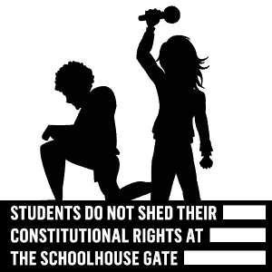 students do not shed their constitutional rights at the schoolhouse gate graphic
