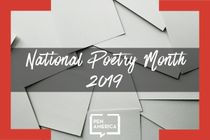 National Poetry Month 2019 Image