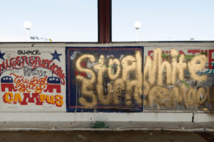 Campus Free Speech Graffiti