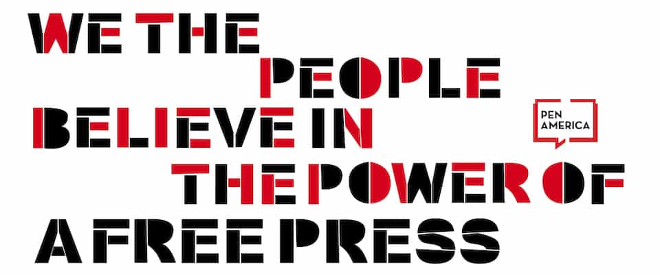 we the people believe in the power of a free press