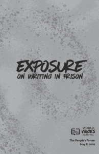 Exposure: On Writing in Prison booklet cover