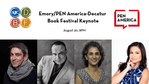 Emory PEN America Decatur Book Festival Keynote Image