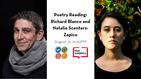AJC Decatur Festival 2019 Poetry Reading Richard Blanco And Natalie Scenters Zapico Image