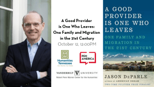 Southern Festival of Books: A Good Provider is One Who Leaves: One Family and Migration in the 21st Century event image