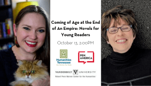 Humanities Tennessee 2019 Coming Of Age At The End Of An Empire Novels For Young Readers Event Icon