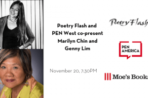Poetry Flash and PEN West co-present Marilyn Chin and Genny Lim event image