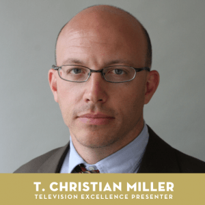 Propublica Reporter T. Christian Miller Litfest Gala