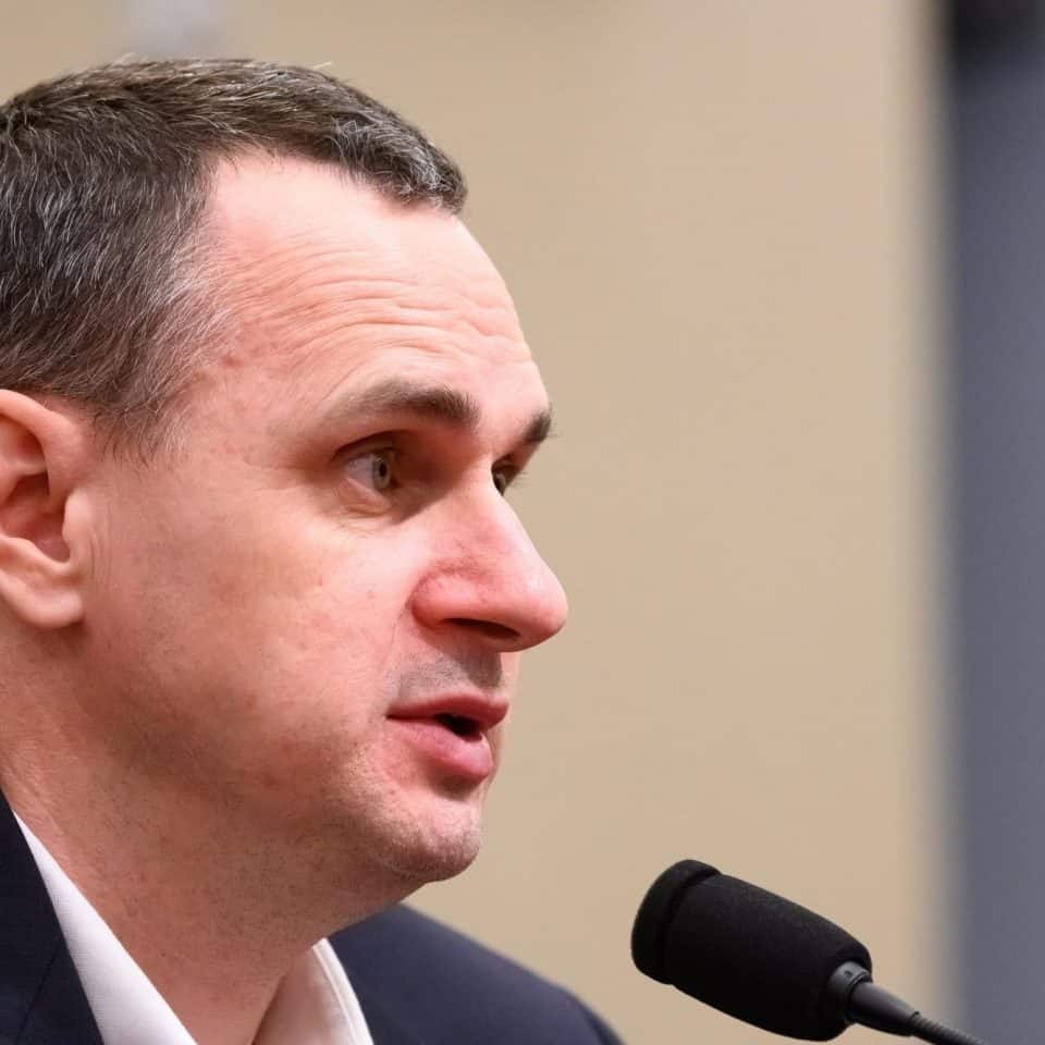 Oleg Sentsov in Washington, D.C.