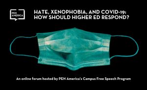 [WEBINAR] Hate, Xenophobia, and COVID-19: What Should Higher Ed Do?