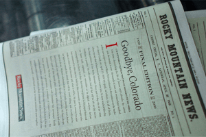 image of newspaper